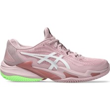 Kadın Asics Court Ff 3 Clay Tenis Ayakkabısı Morganite/white Nefes Alabilir Yapı ile Konforlu 1042A221-701