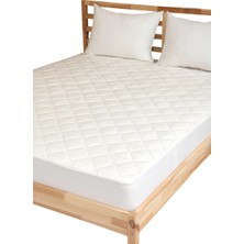 Bebesi Kapitoneli 100X200 cm Hava Geçirgen Yatak Koruyucu Alez