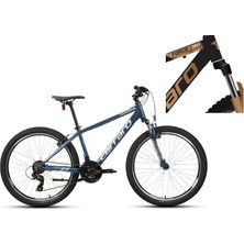 Carraro Force 600 Erkek Dağ Bisikleti 381H V 26 Jant 21 Vites Mat Siyah Bronz Beyaz