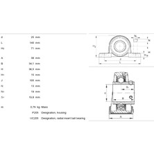 UCP205-J7 Fag