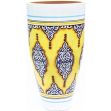 Handmade Craft Group Katanya Küp Seramik Saksı 50 Cm