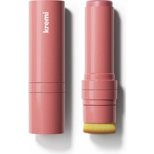 Kremi KISS'N BLUSH | Allık, Ruj, Göz Farı 3'ü 1 arada | Nemlendirici, Makyaj, Makeup | Stick | Seramid, Skualen, Vitamin E