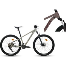 Carraro Crx 720 Erkek Dağ Bisikleti 360H Hd 27.5 Jant 20 Vites Kızıl Gümüş Bordo