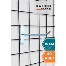 10 cm Tel Pano Kancası, Raf ve Askı Aksesuarı, Çok Amaçlı Kanca