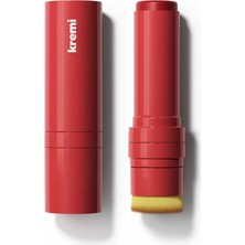 Kremi KISS'N BLUSH | Allık, Ruj, Göz Farı 3'ü 1 arada | Nemlendirici, Makyaj, Makeup | Stick | Seramid, Skualen, Vitamin E