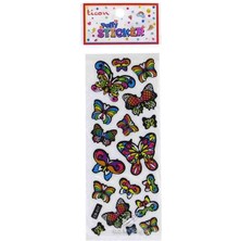 Ticon Sticker Puffy Kabartma Etiket 348912 Kelebek