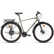 Carraro Sportıve 724 Erkek Şehir Bisikleti 457H Hd 27.5 Jant 16 Vites Lıme Yeşil Koyu Yeşil Beyaz