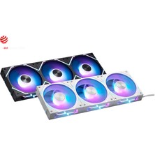 MSI Msı Mpg EZ120 Argb-1b Argb 120MM Manyetik Daisy-Chain Siyah Kasa Fanı