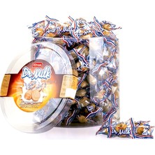 Elvan Dr.Milk 1 kg Karamel Dolgulu Sert Şekerleme Tereyağlı ve Bol Sütlü Aromalı