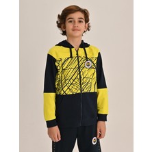 Fenerbahçe Çocuk Trıbun Brush Detaylı Sweat