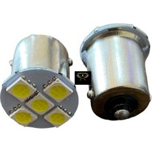 Moto Ulusoy Sinyal Ampulü 5 Ledli Tek Duy 1 Adet