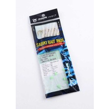 Pioneer Sabiki Rig 938XB Flasher Threads Fish Skin 6 Köstek Çapari