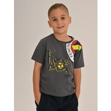 Çocuk Trıbun Logolu Fenerbahçe Tshırt