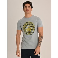 Fenerbahçe Erkek Trıbun Katmanlı Logo Tshırt