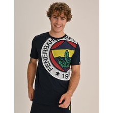 Fenerbahçe Erkek Trıbun Altı Renk Logolu Tshırt