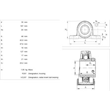 UCP207-J7 Fag