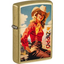 Zippo Cowgirl Dizayn Çakmak