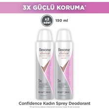 Rexona Kadın Clinical Protection Spray Deodorant Confidence 150 ml X2