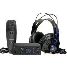 Fender Quantum Creator Bundle | Fender Quantum Lt 2 Ses Kartı, M7 Mkıı Mikrofon, Hd7 Kulaklık ve Fender Studio Pro Yazılımdan Oluşan Kayıt Paketi