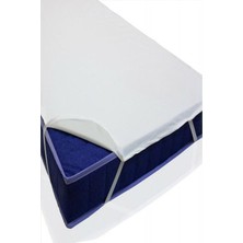 Bebesi 100X150 cm Alez Pamuklu Köşe Lastikli Sıvı Geçirmez Yatak Koruyucu Alez