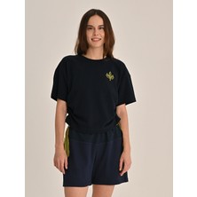 Fenerbahçe Kadın Trıbun Ekstrafor Detaylı Tshırt