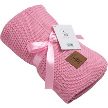 Dedi Starlink Lüks Bebek Battaniyesi | Yenidoğan, Kız ve Erkek Bebekler Için Yumuşak Kundaklama Battaniyesi | Bebek Arabası ve Seyahat Koltuğu Için Ideal | Oeko-Tex 100 Pembe 80X100 cm