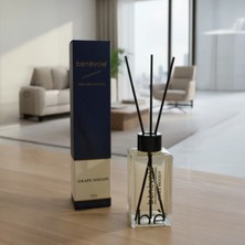 Patron Home Grape Woody Bambu Çubuklu Oda Kokusu Şık Cam Şişe, Uzun Süre Kalıcı Ferahlık, Rahatlatıcı Etki 120ML