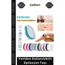 Carlburn #taş Ağrısız Nano Kristal Fiziksel Hijyenik Kişisel Bakım Yeniden Kullanılabilir Epilasyon Taşı