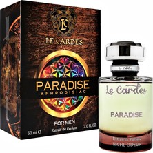 Le Cardes Plus Paradise 60 ml EDP Erkek Parfüm Çiçeksi Koku ile Tüm Cilt Tiplerine Uygun
