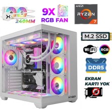 Xaser Raze X140 Ryzen 7 9700X 32GB Ddr5 Ram 1tb M.2 Nvme SSD Sıvı Soğutmalı Hazır Tavsiye Sistem