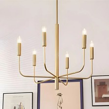 Ronisu Aydınlatma Vintage Retro Minimalist Avize - Yemek Odası ve Restoran Avize 3143-W03-2Z-TX