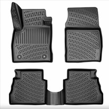 Ford Tourneo Courier 2024 Sonrası Uyumlu 3D Havuzlu Paspas