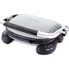 Korkmaz Castron Gri Tost Makinesi 1800 W Alüminyum Plaka ile Çok Amaçlı Pişirme Özelliği