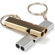 Acil Imdat Düdüğü Alüminyum Islık Anahtarlık Kamp Yürüyüş Aksesuarı