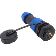 Indispensablely SD13 Tipi Su Geçirmez 3 Pin Konnektör
