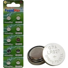 Royal Rain Store Ag7, LR57, LR927, 395 1,5V Alkalin Pil Düğme Hücreleri, SR927, SR927W Saat Oyuncakları, Küçük Elektronik Cihazlar, Saatler, Araba Anahtarları, Uzaktan Kumandalar, Teraziler Için