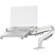 Royal Rain Store Bayou Nb F80-FP Amortisörlü 10"-17" Laptop Standı (Beyaz)