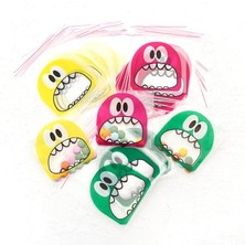 Royal Rain Store Karışık Canavar Desenli Bantlışeffaf Poşet, 10X15 cm 250 Adet