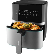 Royal Rain Store Cecofry 5500 Pro, 5.5l Air Fryer Xl, 1700 W, Perfectcook Teknolojisi, 8 Pişirme Modu