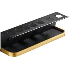 Royal Rain Store Airwrap ve Dyson Süpersonic Uyumlu Metal Düzenleyici Stand Askılık - AL5051 (Siyah)