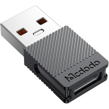 Royal Rain Store Type-C 5A To USB A 2.0 Dönüştürücü, Siyah