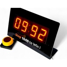 Royal Rain Store Kronometre, Zamanlayıcı, 10 Saniye Durdurma Oyunu, Challenge, Meydan Okuma (Kasa Ölçüsü: 15X37CM)
