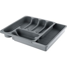 Royal Rain Store Uzayabilen Kayar Kaşıklık, Pratik Çekmece Içi Ayarlanabilen Kaşıklık Kepçelik Düzenleyici Organizer