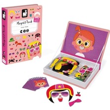 Royal Rain Store - Magneti Kitabı - Çılgın Yüzler Kız