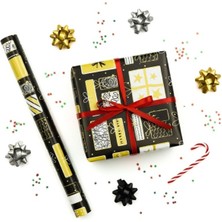 MarkEntegra 70X100 cm Premium Hediye Paketleme Kağıdı 2'li Set | Kolay Sarım, Canlı Renkler, Özel Kutu ile Rul