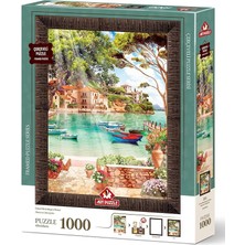 Royal Rain Store Puzzle Huzura Günaydın 1000 Parça Çerçeveli Puzzle