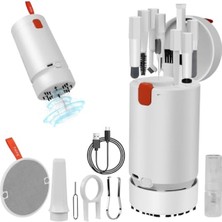 MarkEntegra 21'i 1 Arada Klavye Temizleme Seti, Mini Elektrikli Süpürge