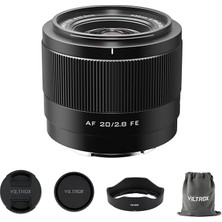 Royal Rain Store Sony E Dağı Için 20 mm F2.8 F/2.8 Af Lens, Sony E-Mount Aynasız Kameralarla Uyumlu Geniş Açılı Tam Çerçeve Otomatik Odaklama Lensi Alpha A7CR A7CII A7C A6700 ZV-E100 A6600 A6400 A7IV A7III