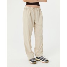 Ayma Active Krema Paça Büzgülü Rahat Pantolon