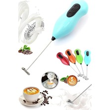 Royal Rain Store Pilli Kahve Öğütücü ve Karıştırıcı Mikser, Süt Köpürtücü Mini Mikser, MKSR001